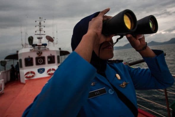 Dichas imágenes mostraban que la nave de Malaysia Airlines estaba en el Océano Índico.