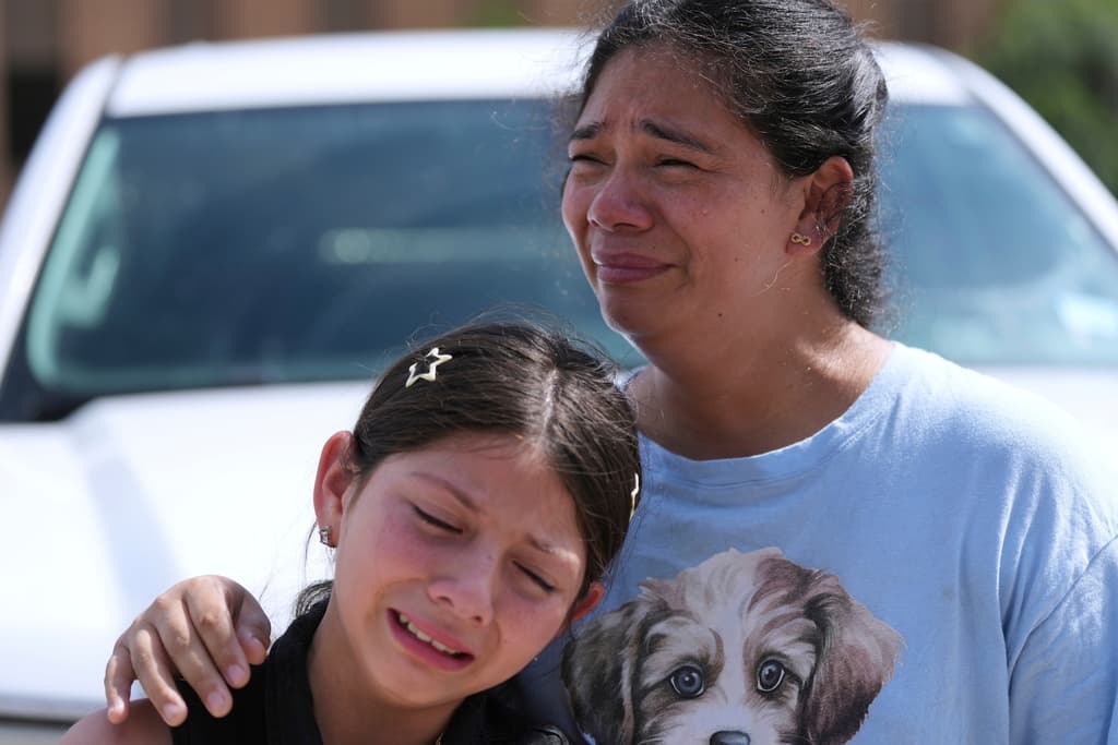 "Sólo me dijo que estuviera bien, que 
<b>en manos de Dios estamos</b>. Fue lo único", que le expresó Ríos.