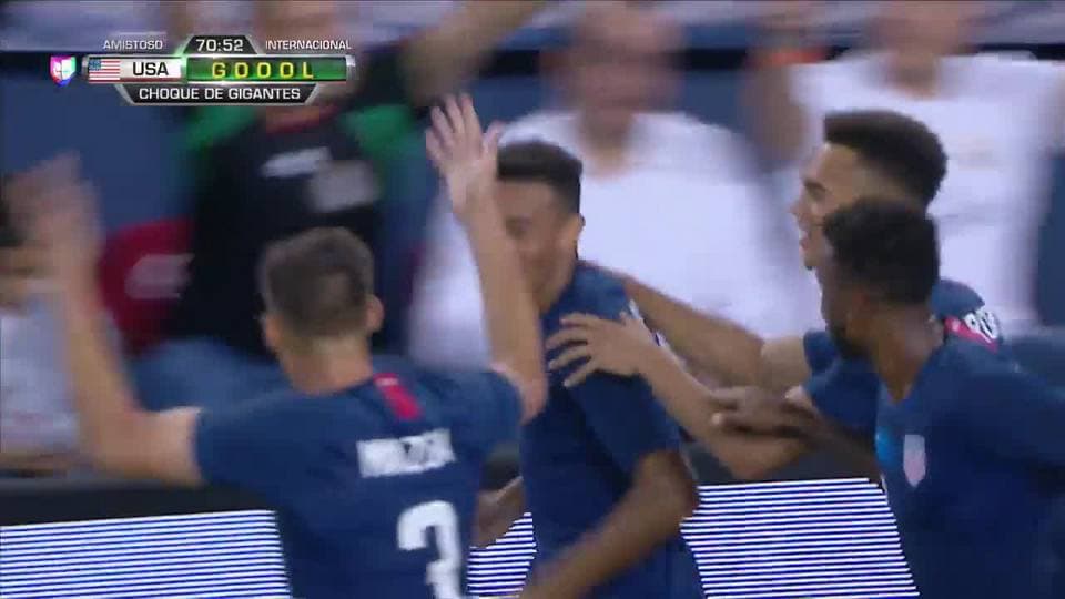 ¡GOOOL! Tyler Adams anota para USA