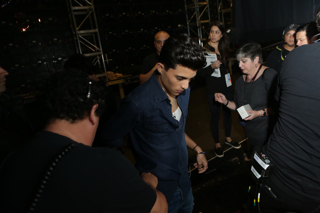 Una vez más te llevamos detrás de cámaras en La Banda. Esta vez desde el backstage del segundo en vivo.