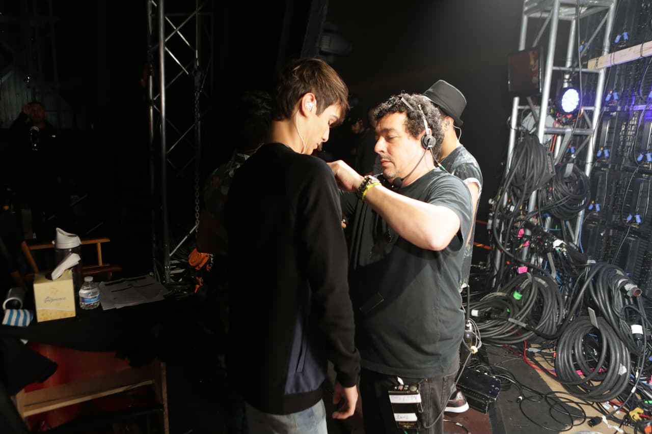 Una vez más te llevamos detrás de cámaras en La Banda. Esta vez desde el backstage del segundo en vivo.