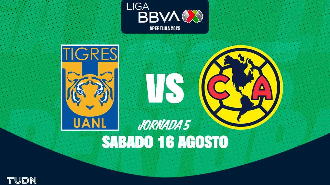 Tigres vs. América: ¿Cuándo se juega el partido de Jornada 5 de Liga MX?