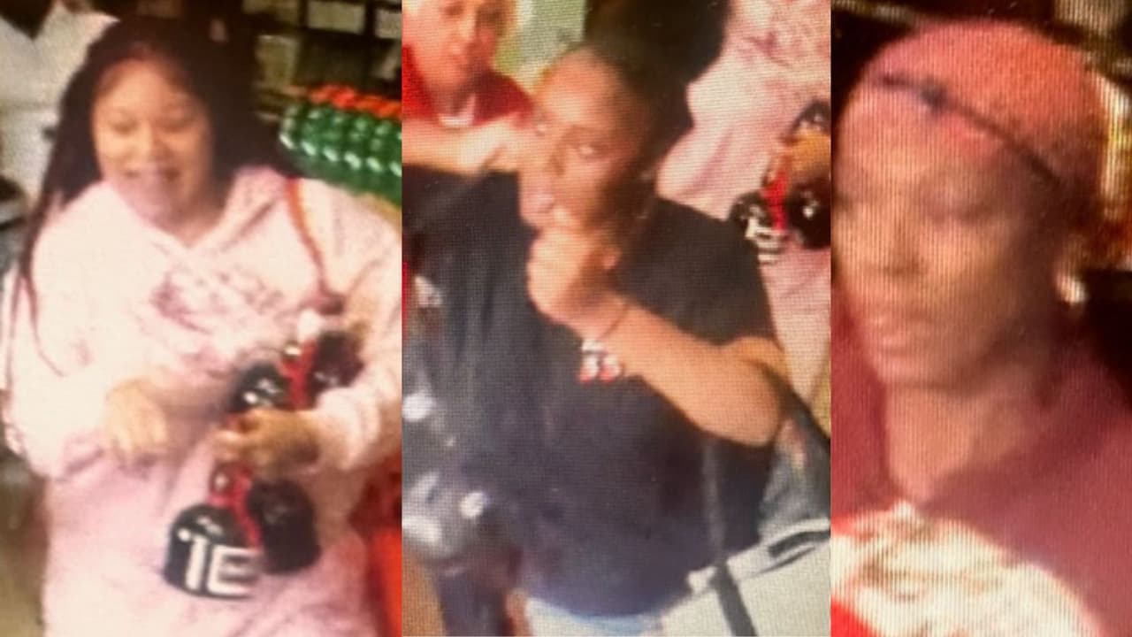 Buscan a tres sospechosas de robar más de $1,000 en botellas de licor de una tienda en Houston