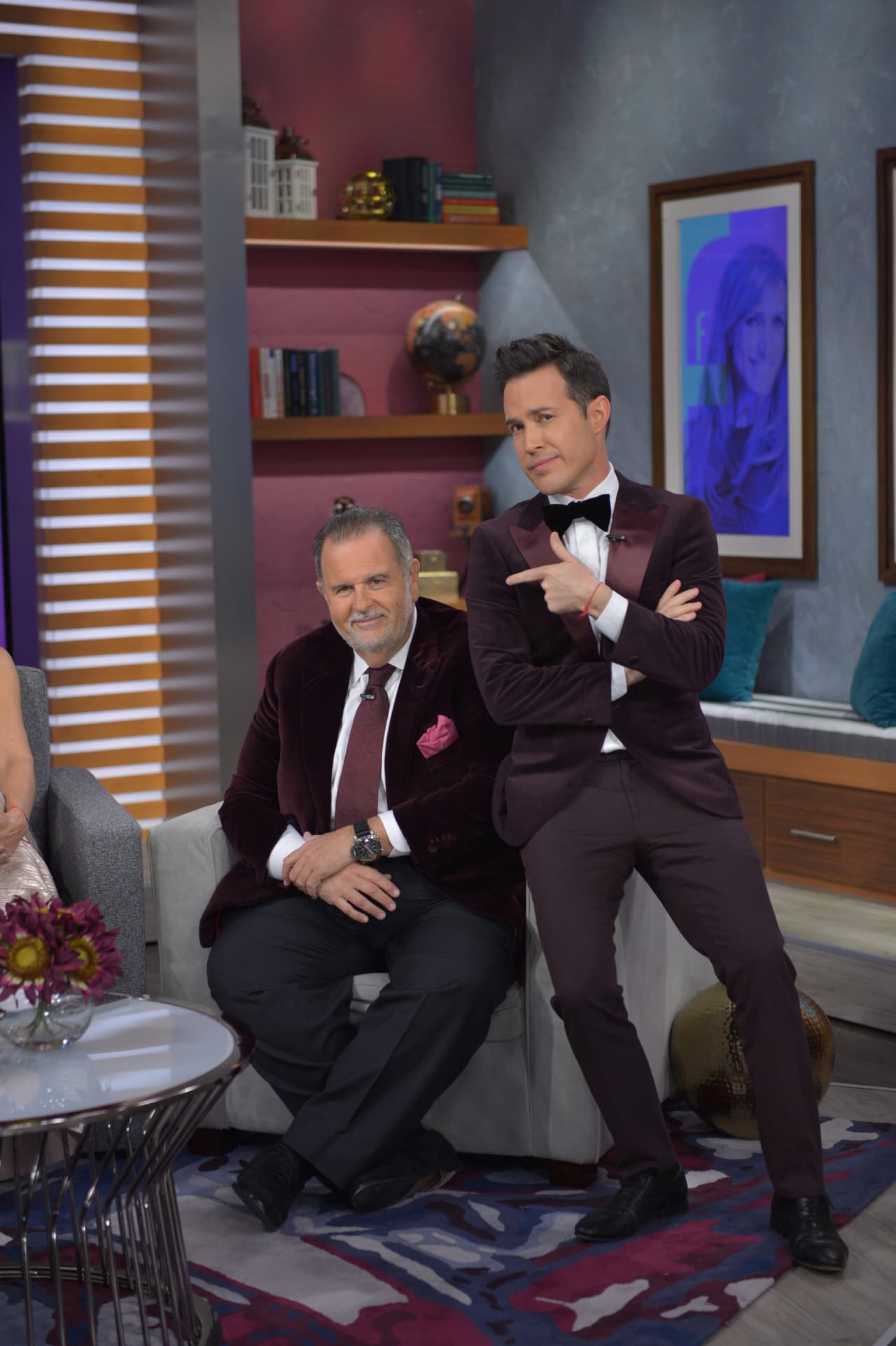 Roger Borges y Raúl de Molina ¿se pusieron de acuerdo para vestirse iguales?