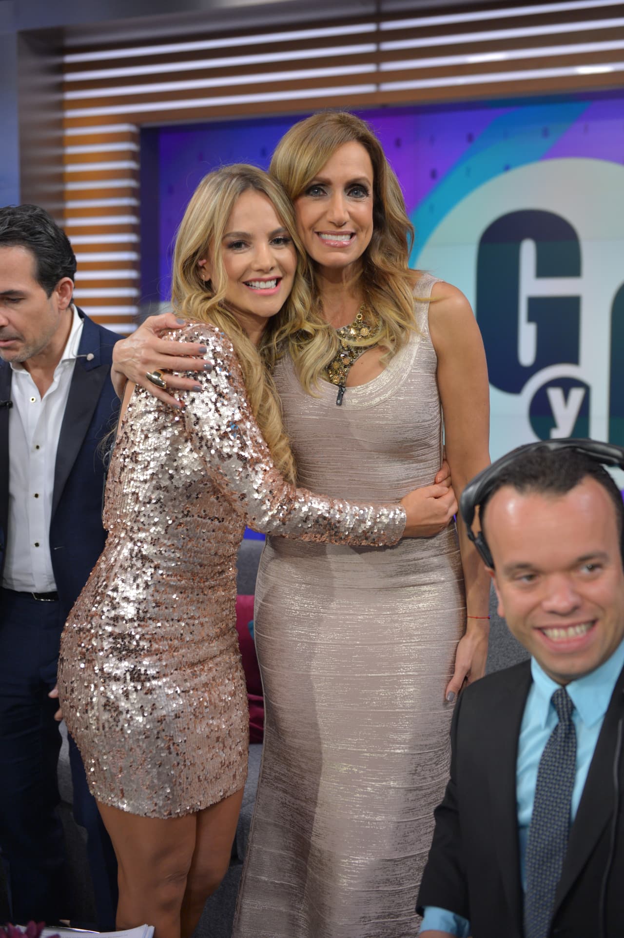 Bellas las dos rubias del Gordo y La Flaca