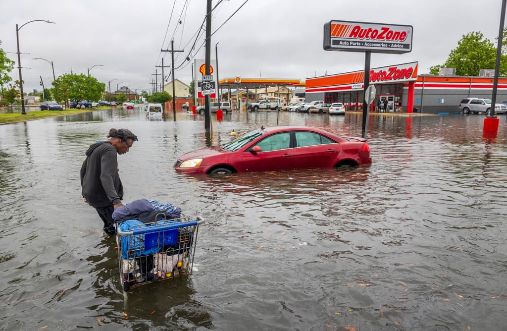 Las fuertes tormentas causan estragos en el sur de EEUU: hay 1 muerto en Mississippi