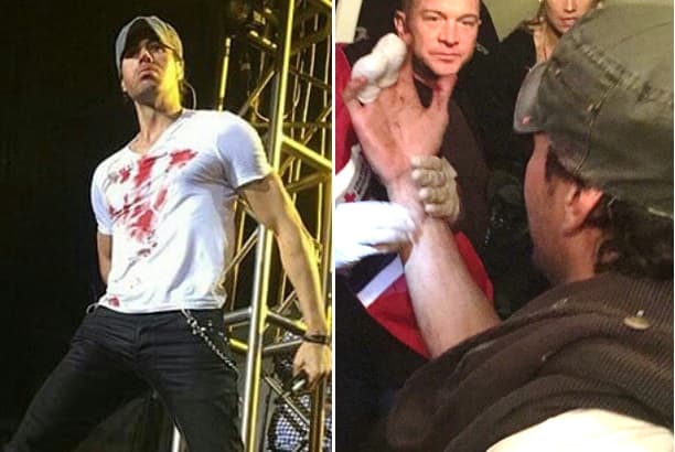 Enrique Iglesias explica por qué usó una camisa manchada en el video de 'Súbeme la radio'
