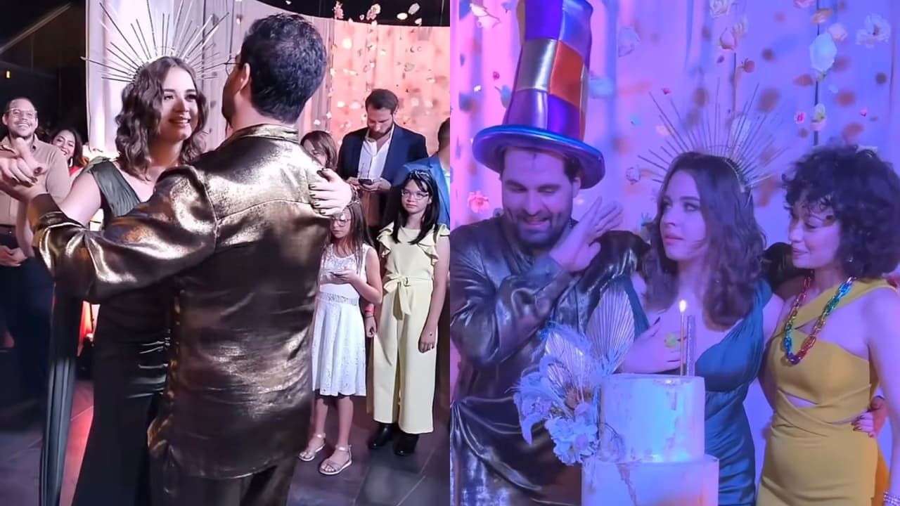 Maya tiene una gran química con su papá adoptivo, quien a su vez es hermano de Mónica Spear.