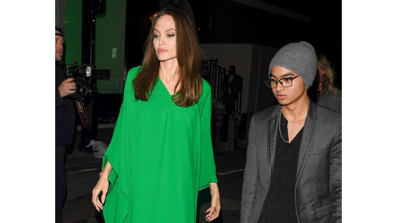 Angelina Jolie y su hijo