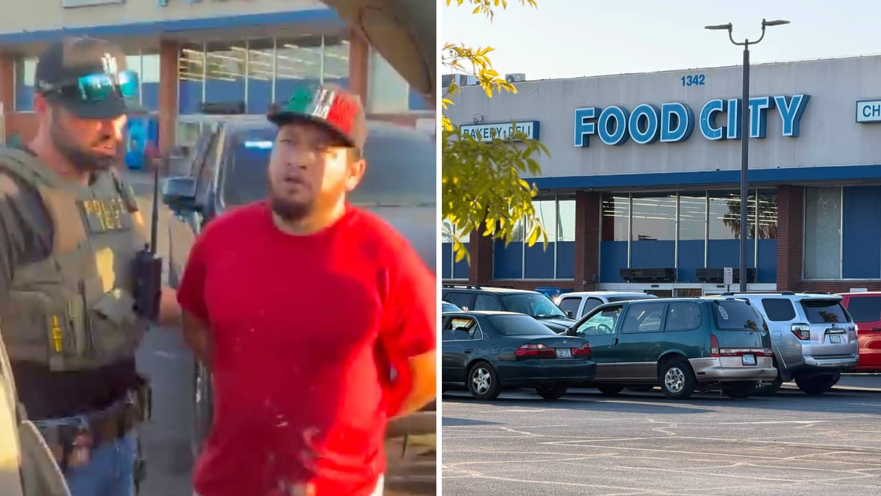 Mujer afirma que ICE arrestó por error a su esposo en el estacionamiento de una tienda en Mesa
