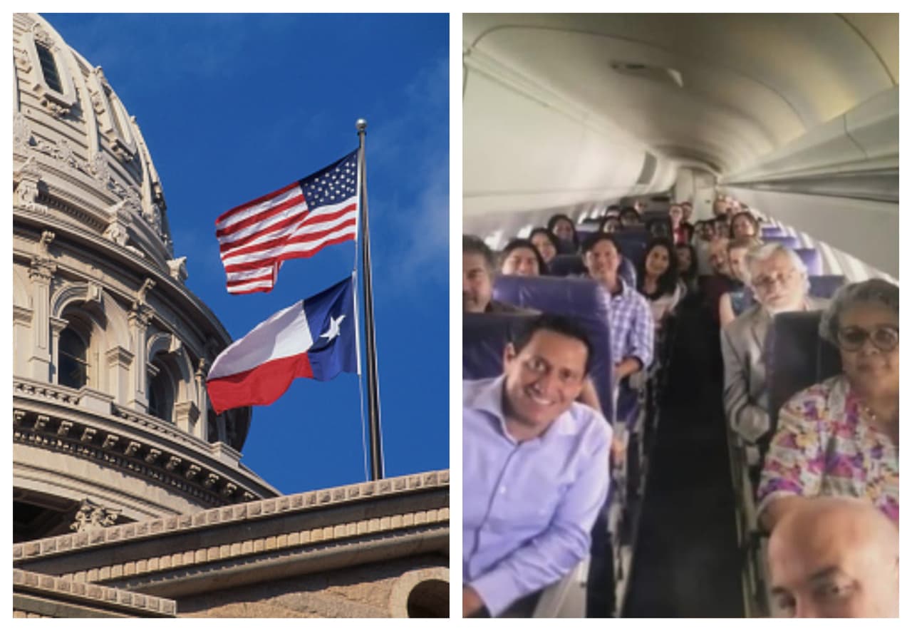 "Con órdenes de arresto si es necesario": Votan a favor de buscar a los demócratas que salieron de Texas 