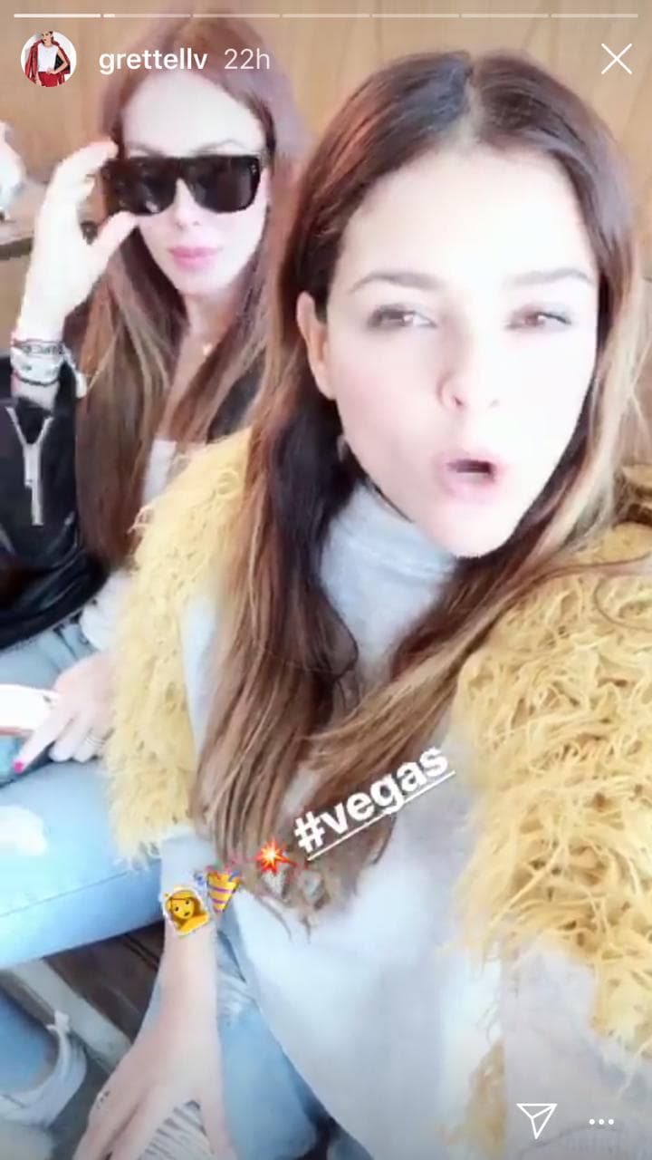 Todas tomaron un vuelo privado desde Toluca, México, con rumbo a 'la Ciudad del Pecado', como se le conoce a Las Vegas, Nevada.