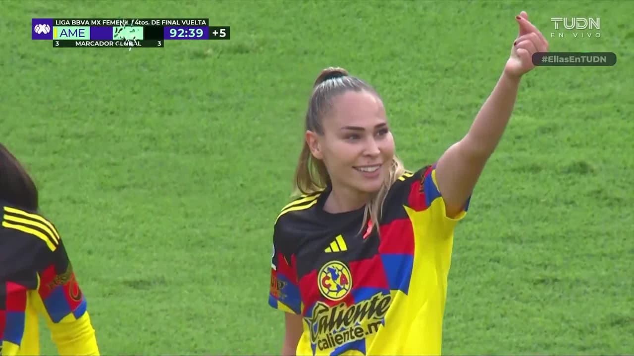¡Irene Guerrero hace un golazo, firma doblete y mete al América a Semifinales!