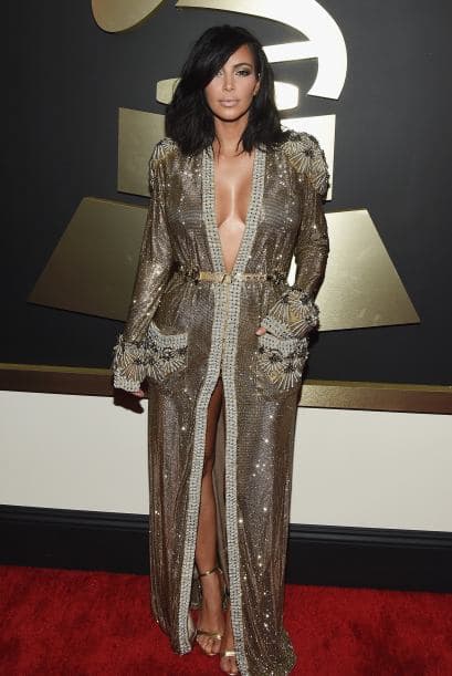 Kim se veía muy sofisticada.