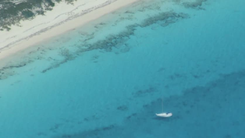 Así se logró el rescate de un hombre varado en una isla desierta por tres días