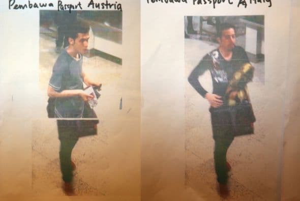 El 11 de marzo, el secretario general de la Interpol, Ronald Noble, informó que los dos hombres que subieron al avión con pasaportes falsos eran iraníes.