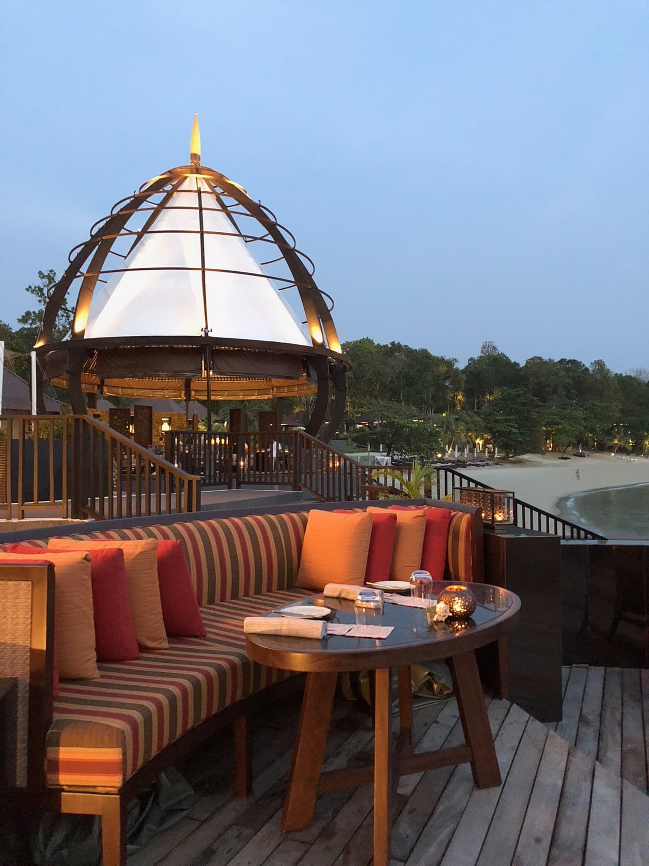 Las instalaciones del hotel donde se hospedaron en Langkawi hicieron que el viaje fuera muy relajante y armonioso.
<br>