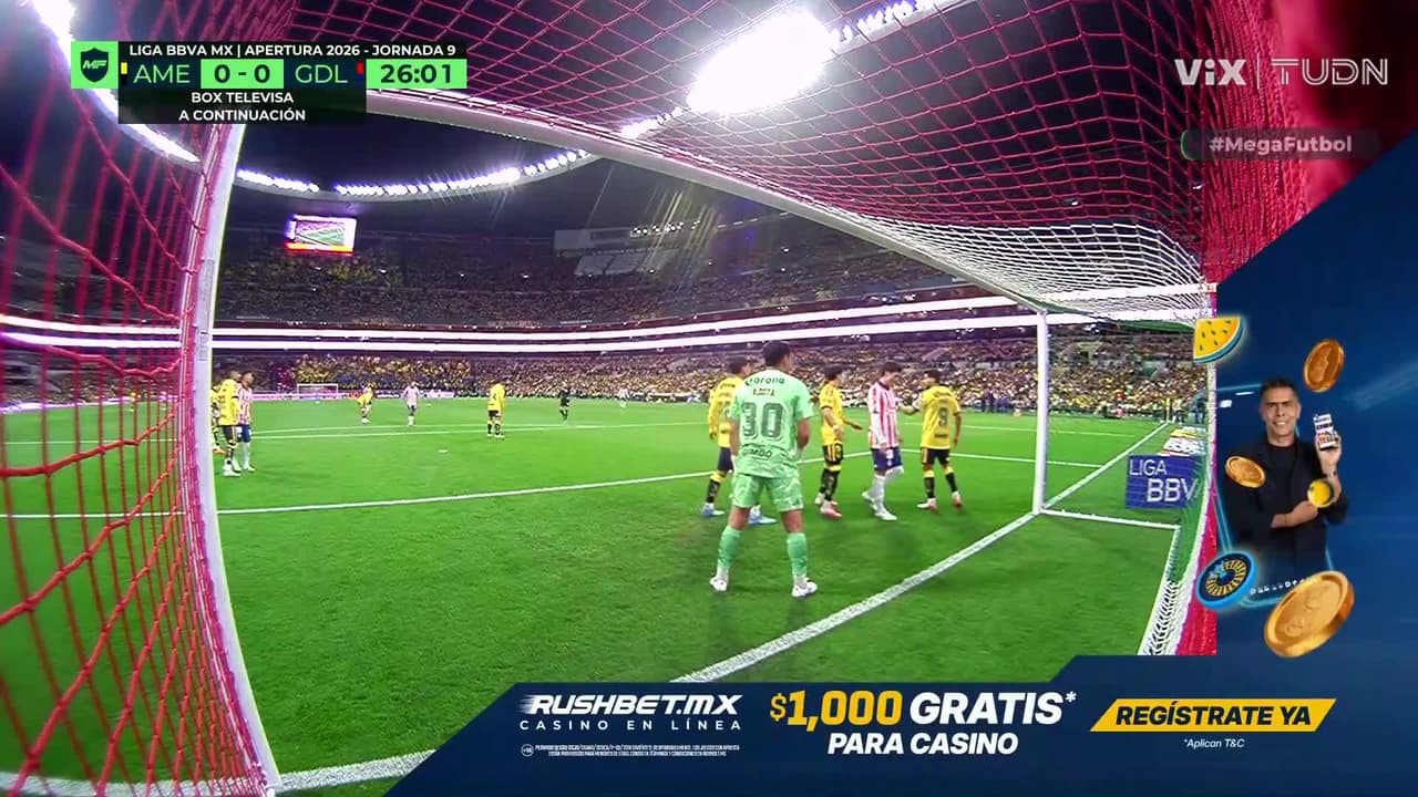 Chivas estuvo a nada de poner el primero, Daniel Aguirre se quedó a nada de empujar el esférico al fondo de la portería