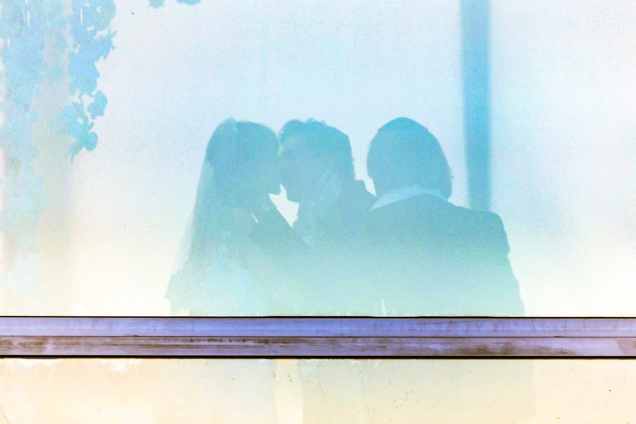 Brooklyn Beckham y Nicola Peltz el día de su boda en Palm Beach