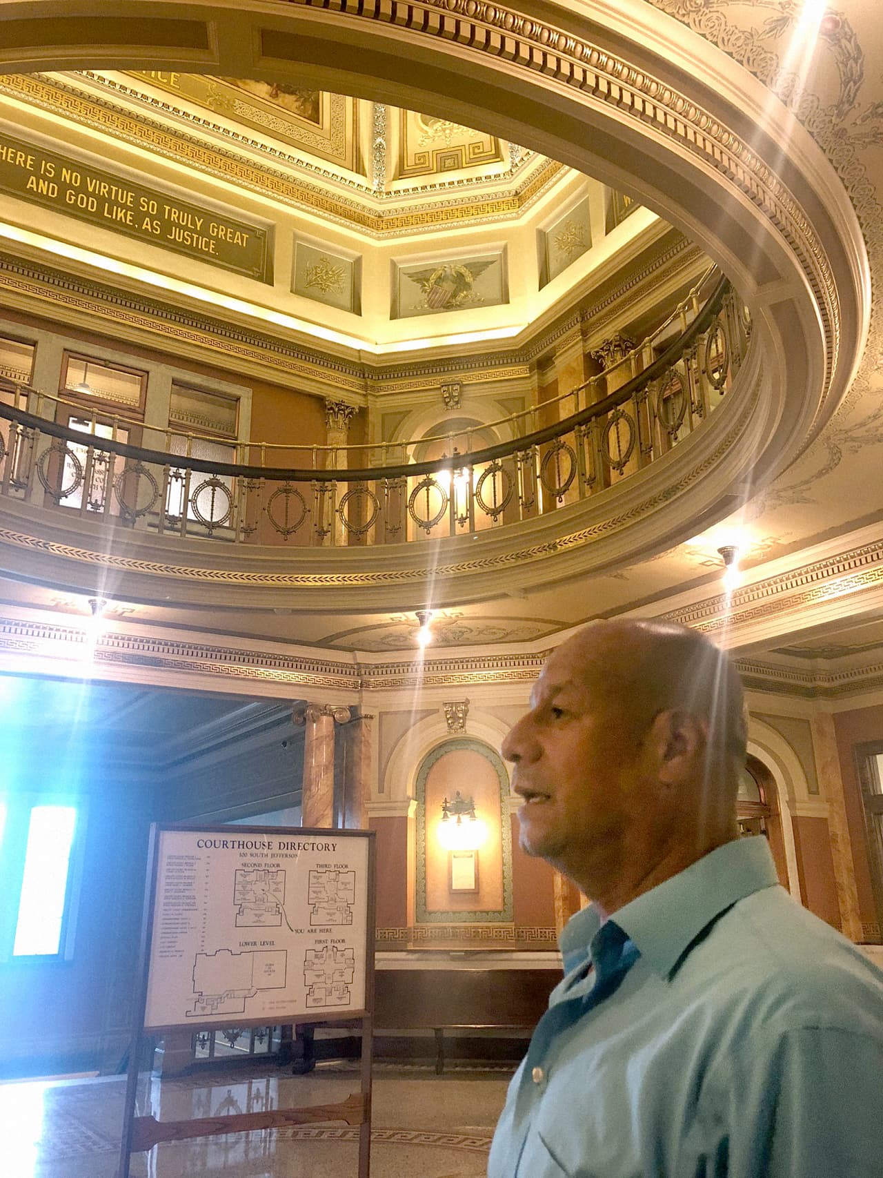 Tres años después de su liberación, volvió a la corte de Green Bay para recordar cómo fue el juicio y las cosas que vivió allí.