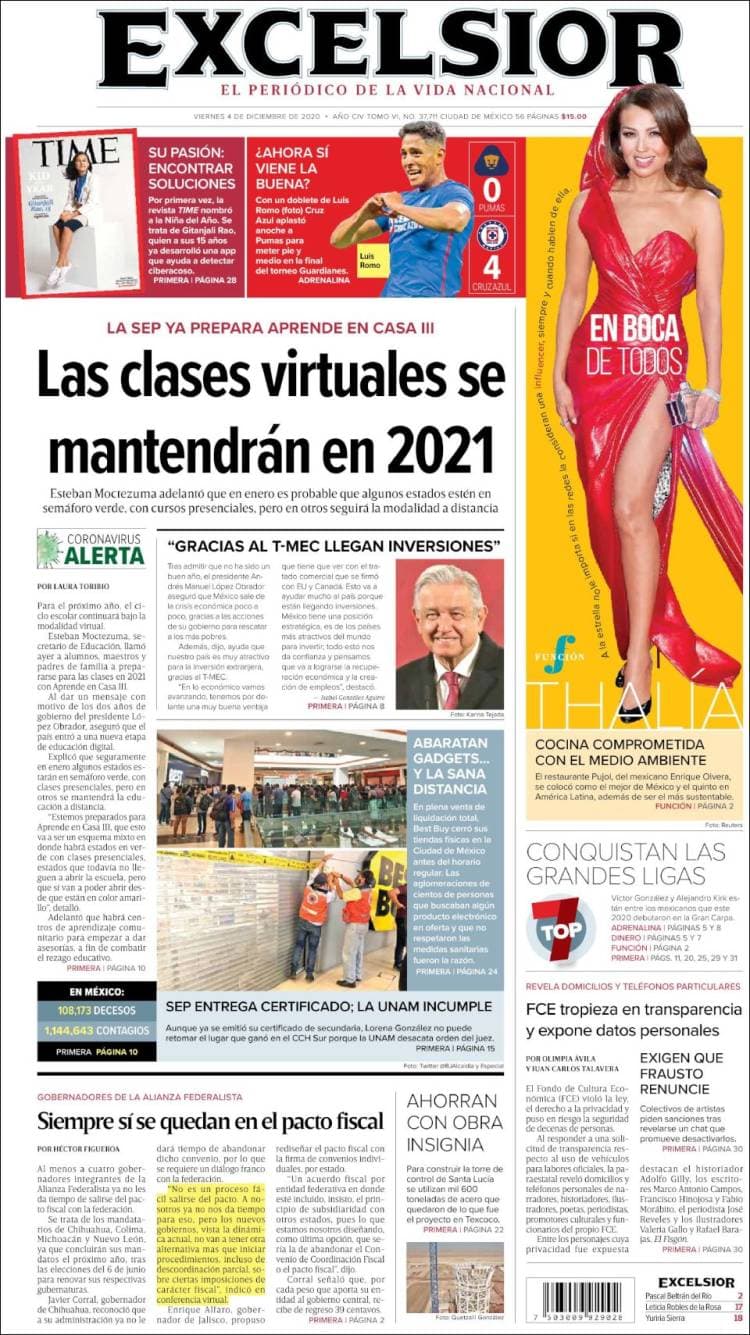 Los universitarios están con un pie fuera de la serie de semifinales del Guard1anes 2020 tras caer 4-0 en la cancha del Estadio Azteca.