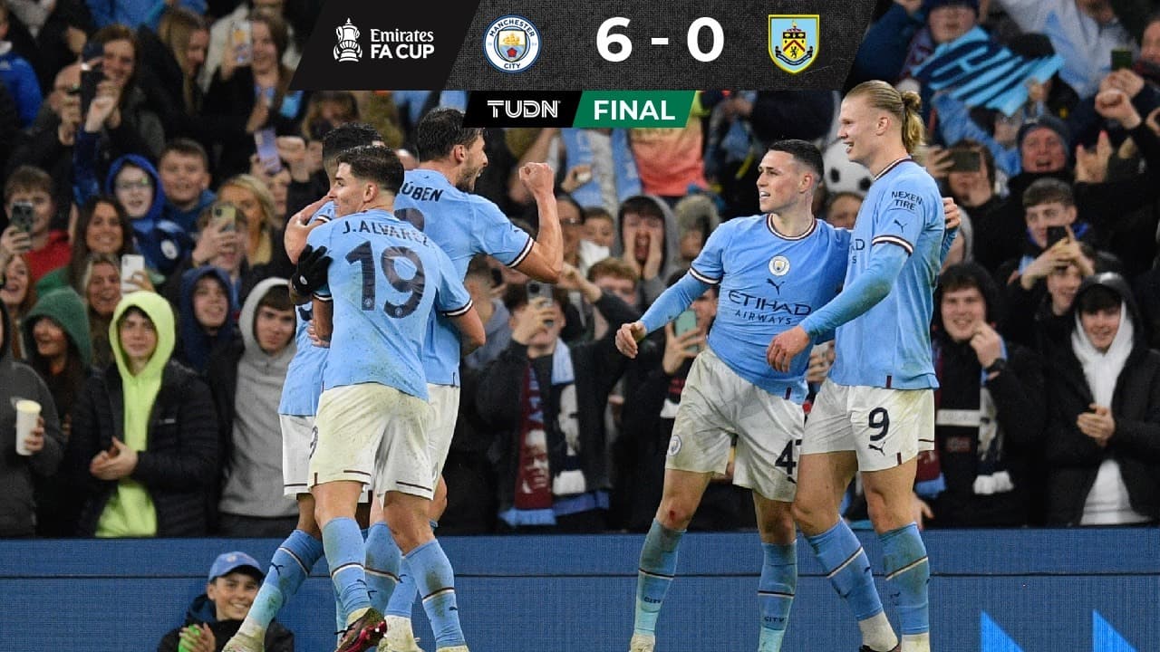 Manchester City golea al Burnley con Haaland en ‘Beast Mode’