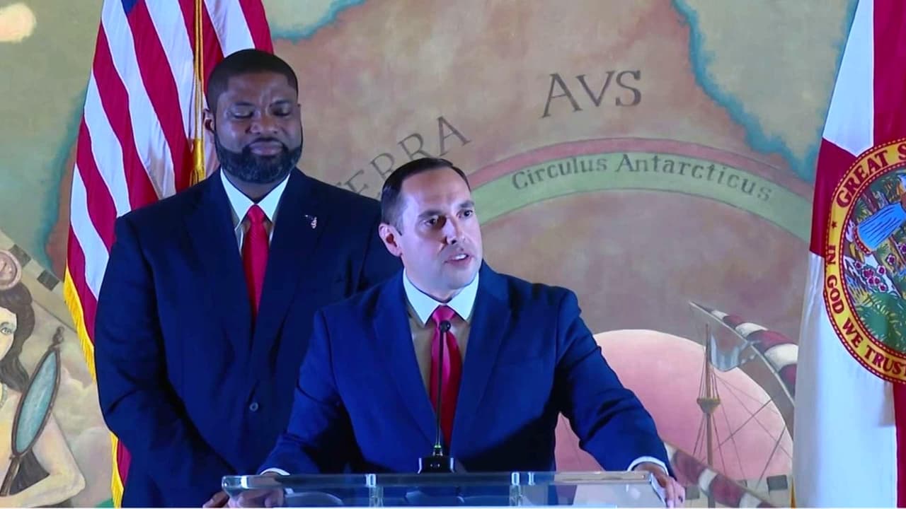 Candidato republicano a gobernador de Florida anuncia a Bryan Ávila como su compañero de fórmula