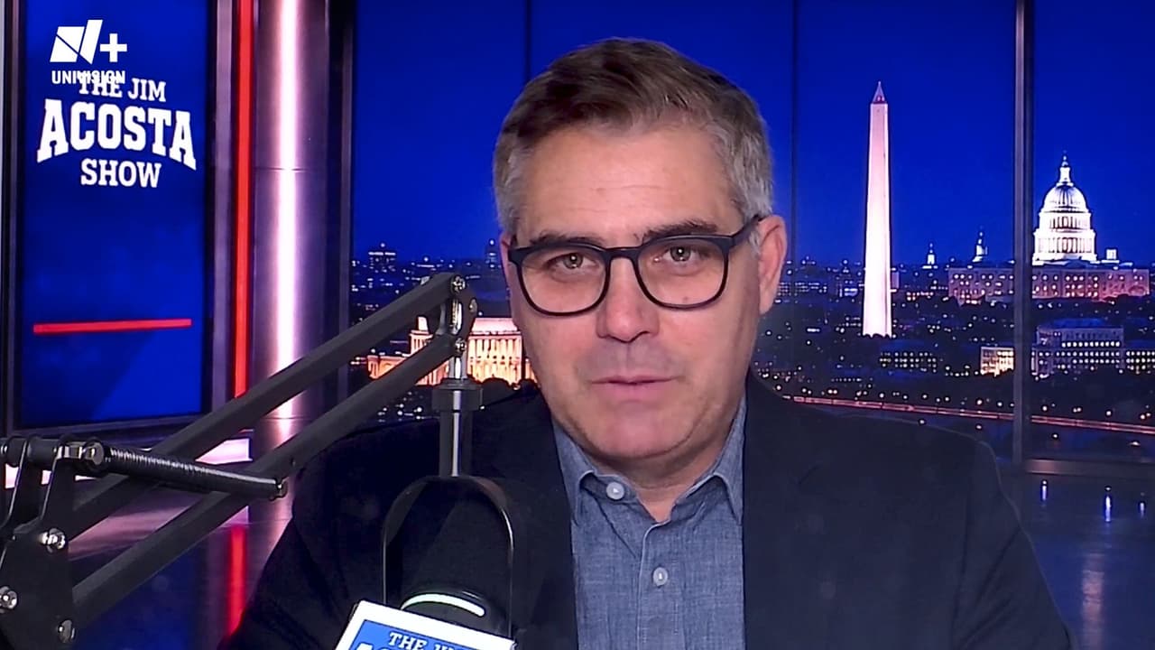 Jim Acosta analiza veto de Trump a medios y defiende la libertad de prensa