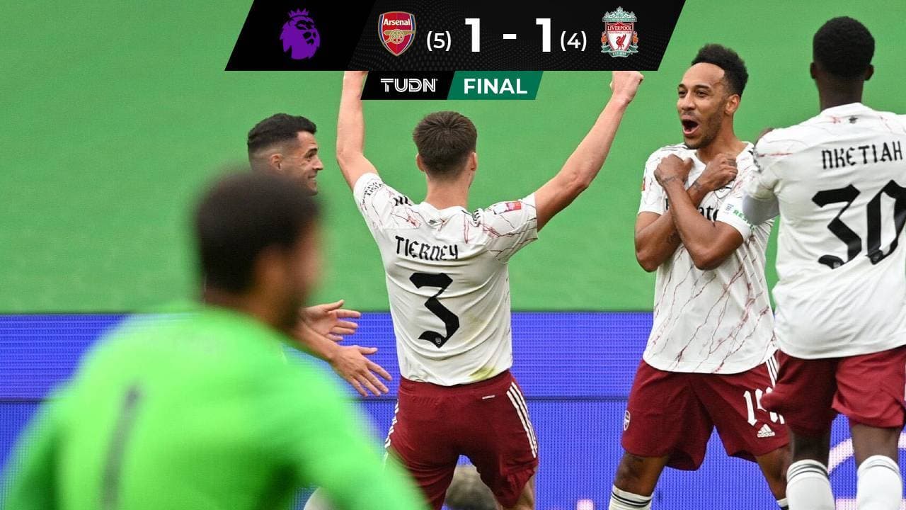 Aubameyang derriba al Liverpool y gana la Community Shield
