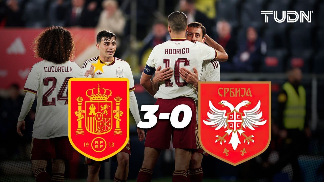 Resumen | España gana, gusta y golea a Serbia en amistoso