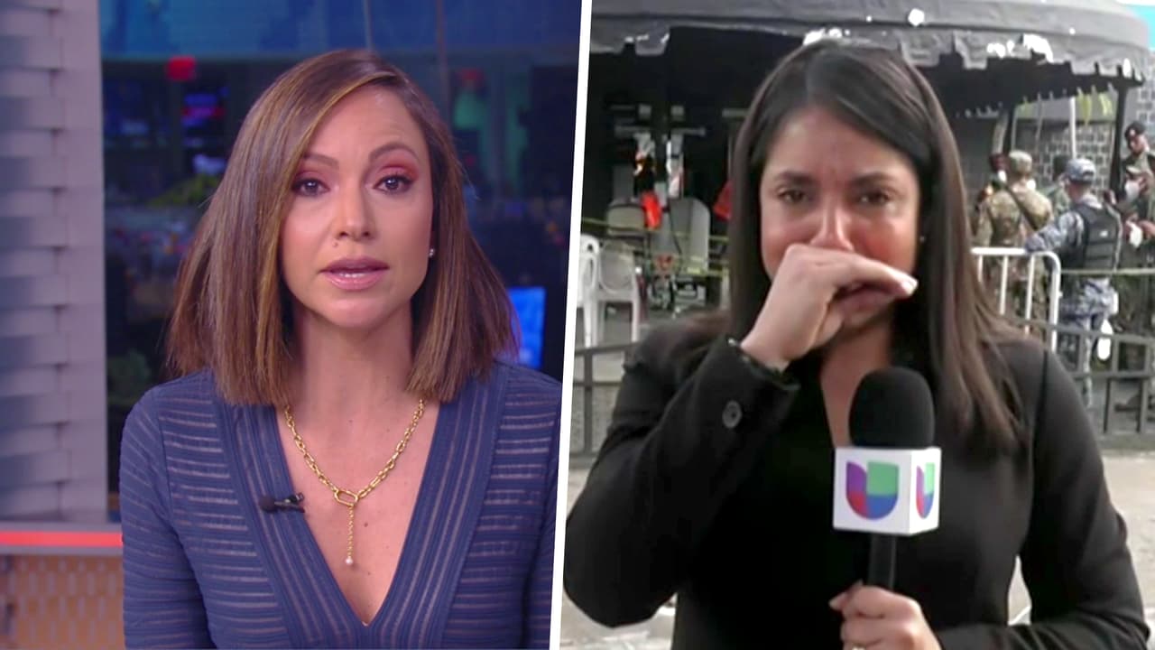 Periodista dominicana rompe en llanto y comparte su dolor por la tragedia en el Jet Set: "Estaban amigos"