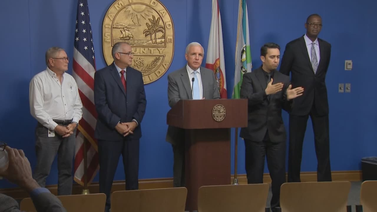 Alcalde de Miami-Dade anuncia preparativos ante posible impacto del huracán Dorian