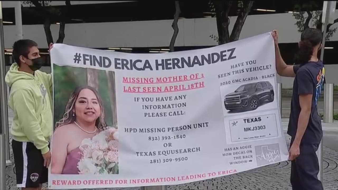 Las autoridades han pedido ayuda a la comunidad con información sobre Erica Hernández. Los informes se puede suministrar con la policía o con la organización 
<b><a href="https://www.facebook.com/EquuSearch/photos/pcb.4405226222843101/4405225619509828" target="_blank">Texas EquuSearch</a></b>.