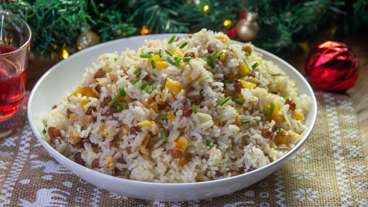 Arroz navideño 