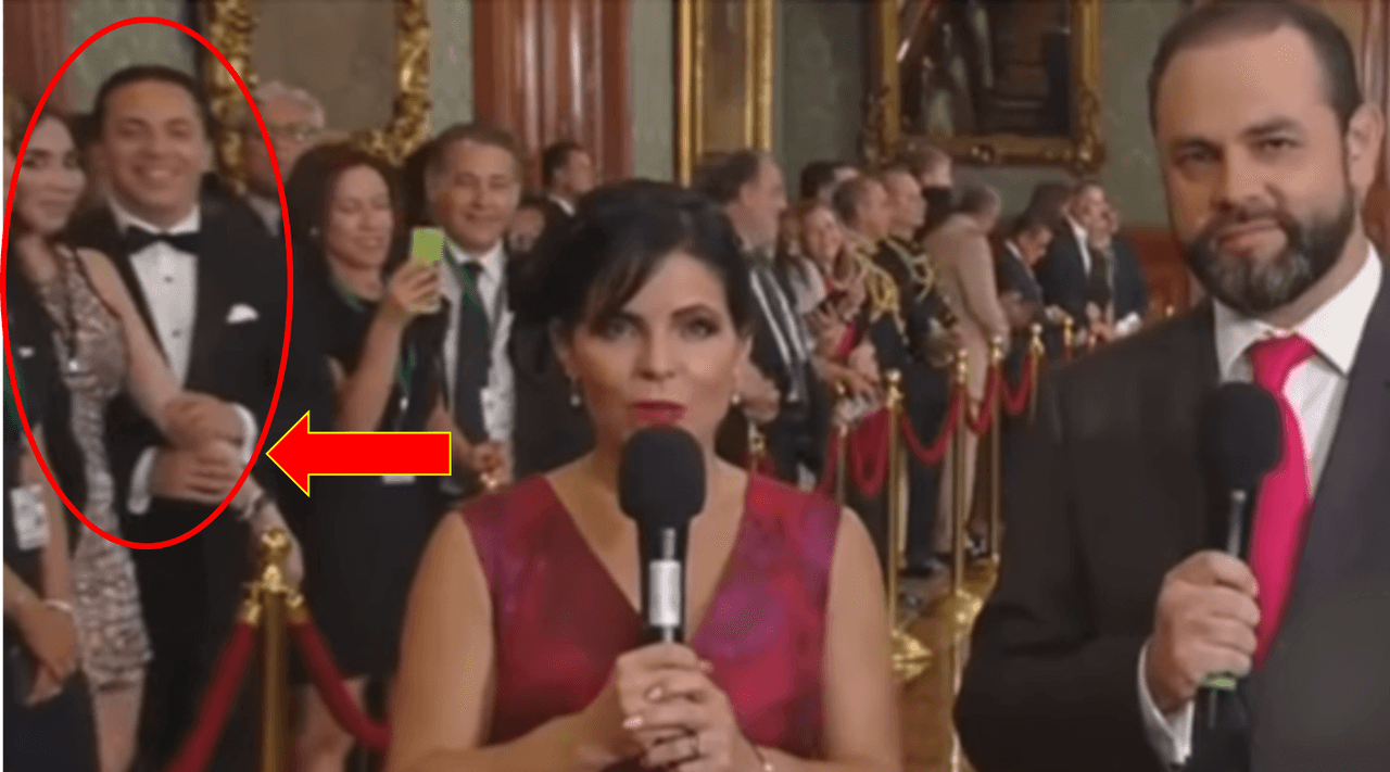 Jalándola del brazo, así presentó Cristian Castro a su acompañante a todo México durante el Grito