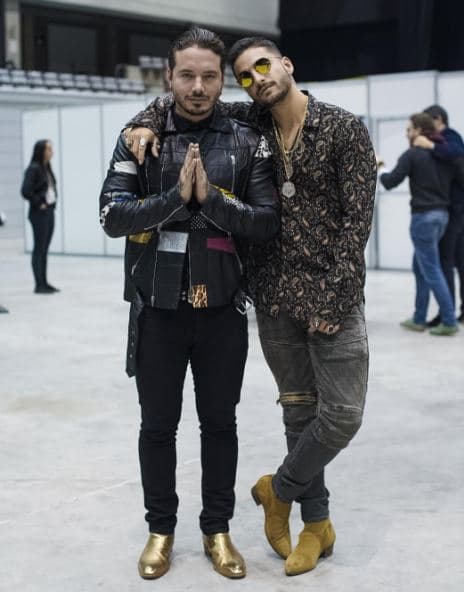 Balvin y Maluma se llevan de maravilla.