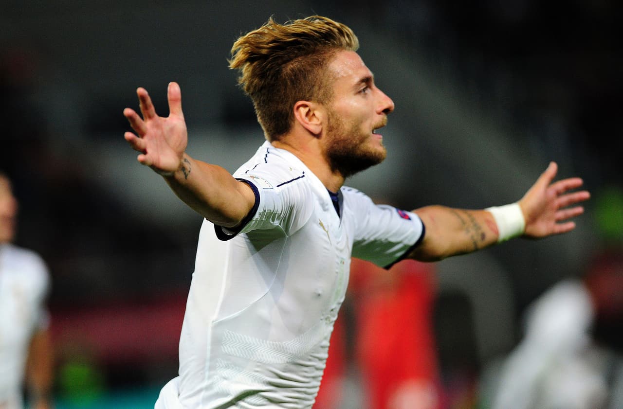 Italia remonta en Macedonia con gol de Immobile en compensación