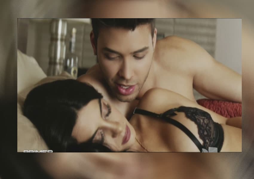 Lo más hot que hemos visto de ellos dos juntos, fiueron las candentes escenas en el video del bachatero 'Culpa al Corazón'.