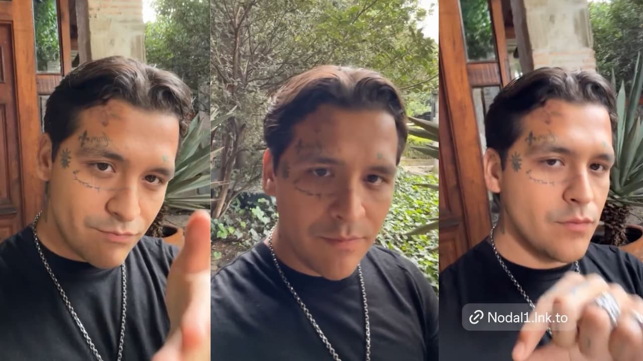 Christian Nodal anunció que, al igual que Cazzu, hará un 'live'.