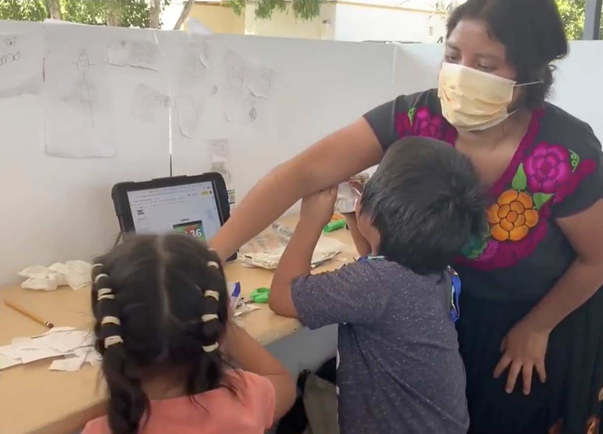 "Ya no hay apoyo": comunidad indígena enfrenta doble desafío para la educación de sus hijos en medio de la pandemia