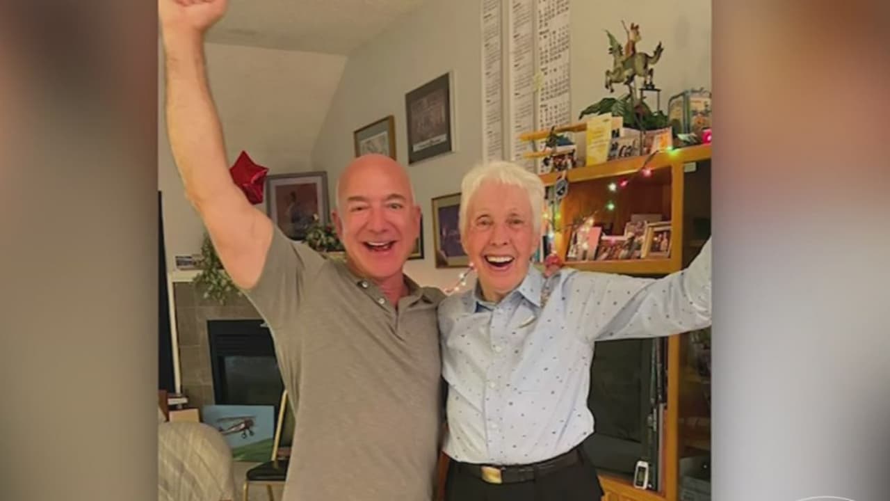 Tras espera de 60 años, una mujer de 82 viajará al espacio junto a Jeff Bezos