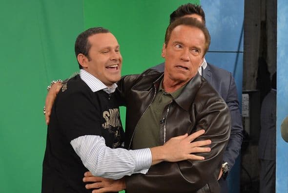 Arnold Schwarzenegger y Joe Manganiello