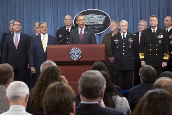 El primer mandatario dijo que la reforma general de la estrategia responde a los recortes por cientos de miles de millones de dólares al presupuesto.