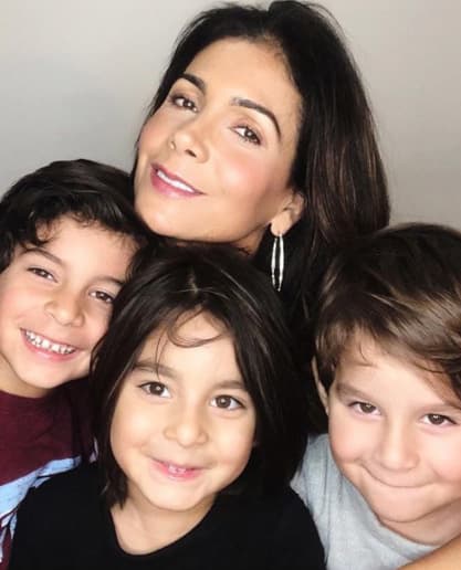 Sus hijos han crecido mucho y se convirtieron en una gran compañía para ella.