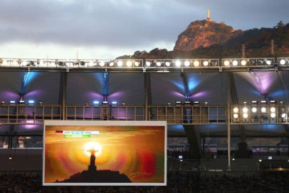 Una imponente sede para el cierre del Mundial.