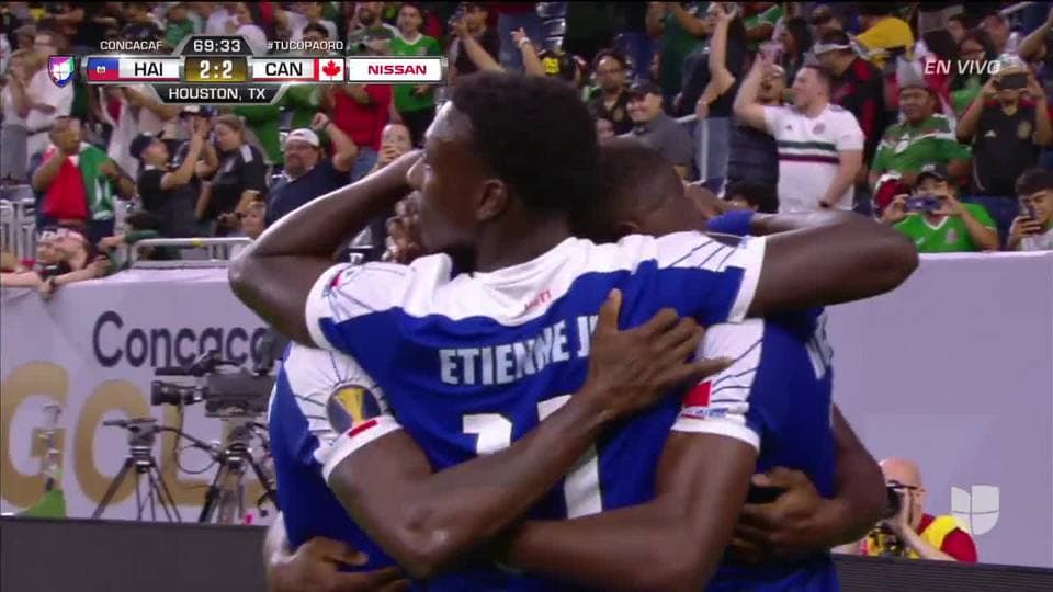 ¡GOOOL! Herve Bazile anota para Haiti