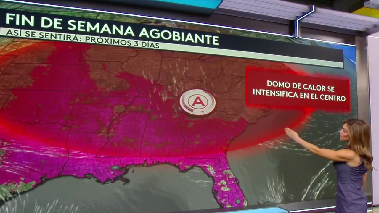 Clima hoy en EEUU, viernes 4 de septiembreagosto 2026:calor extremo amenaza a 25 estados en el fin festivo