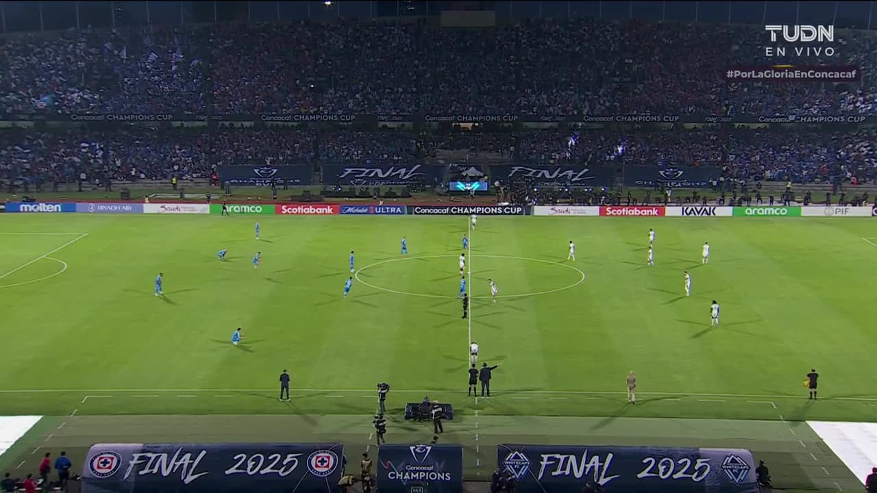 ¡Inicia la Final de Concacaf en vivo! Cruz Azul vs Vancouver comienza
