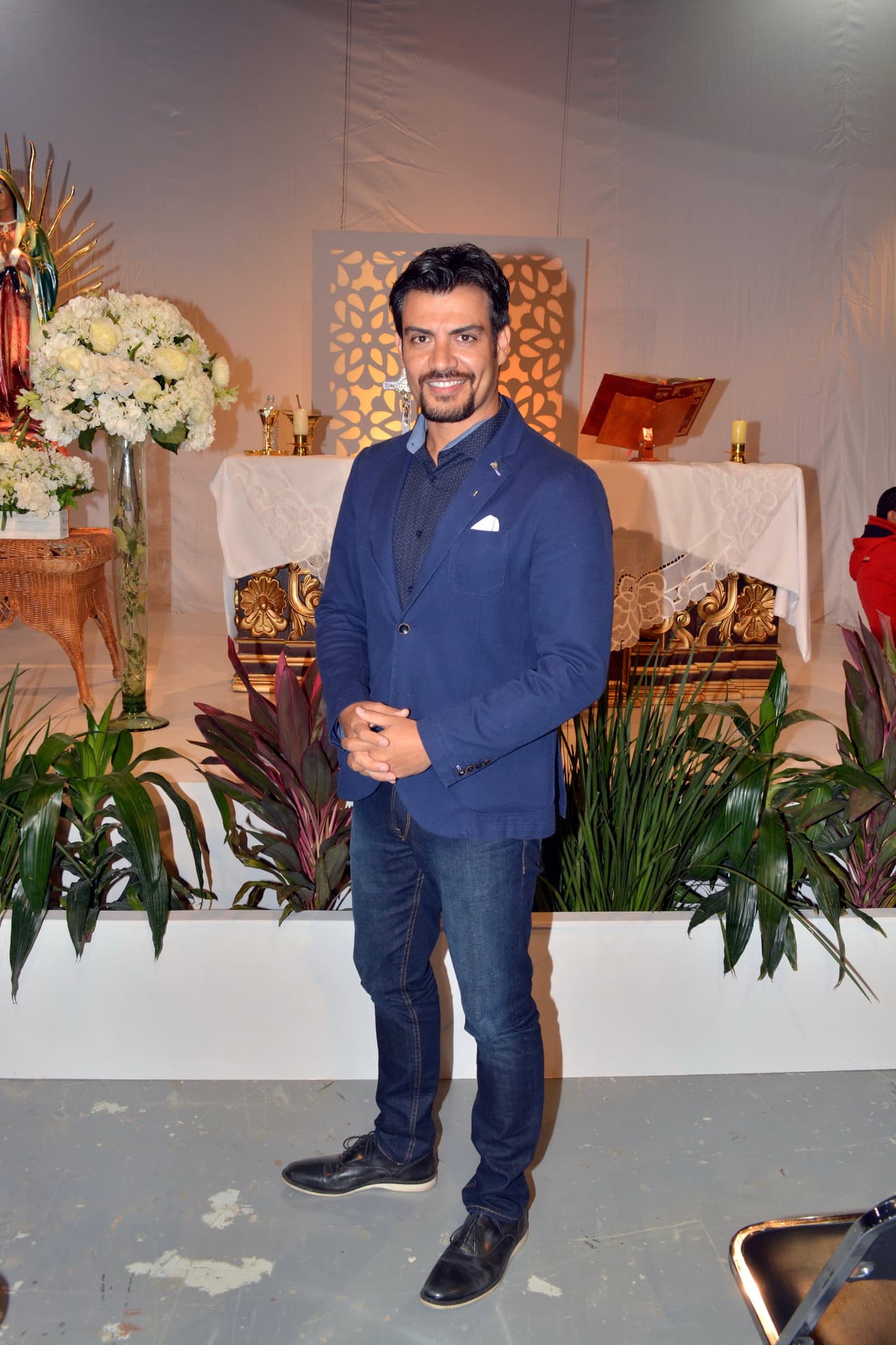 Andrés Palacios es el galán protagónico y luchará por el amor de la hija de "El Bienamado".