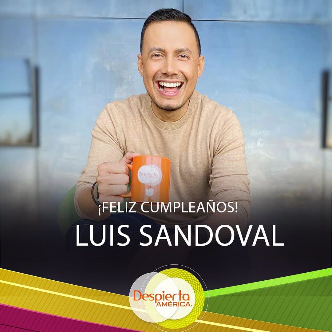 Otro de celebración esta semana fue Luis Sandoval, de cumpleaños.